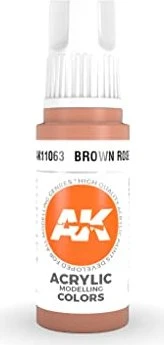 AK-Interactive 3rd Gen Acrylic Colors Acrylic Modelling Colors brown rose, 17ml