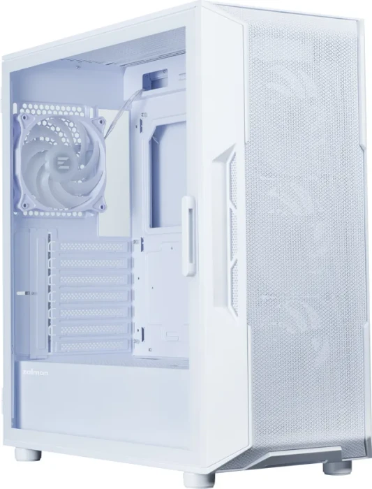 Zalman i3 Neo ARGB, weiß, V2, Glasfenster