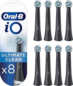 Oral-B iO Ultimative Reinigung Ersatzbürste schwarz,     8 Stück