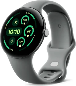 Google Pixel Watch 3 (Wi-Fi) 45mm Matte Hazel mit Sportarmband Hazel