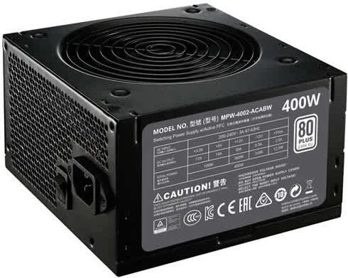 Cooler Master MWE 400W, ATX 2.31