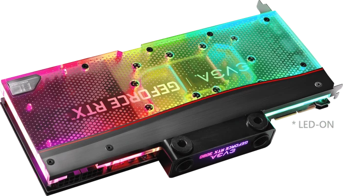 EVGA GeForce RTX 3090 XC3 Ultra Hydro Copper Gaming, 24GB GDDR6X, HDMI, 3x DP