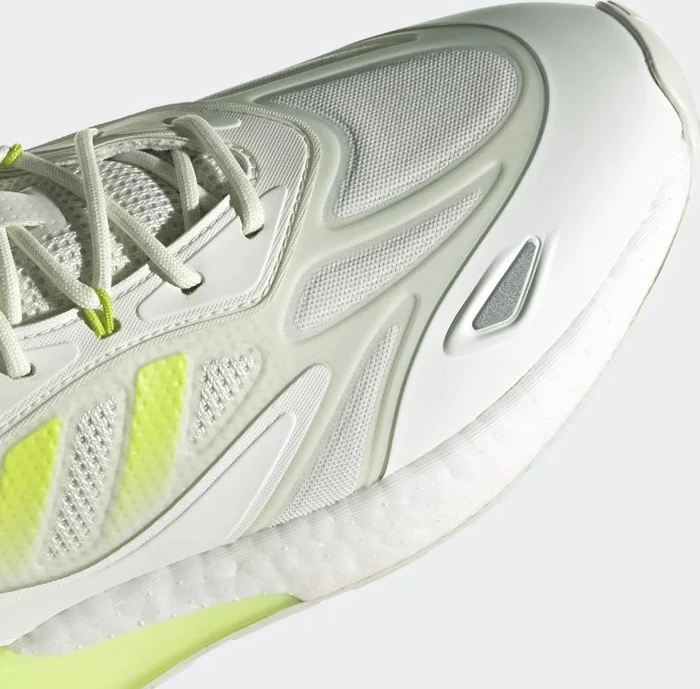 adidas ZX 2K Boost 2.0 white tint/semi solar slime (Herren)