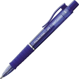 Faber-Castell Poly Ball View XB Kugelschreiber admiral blue