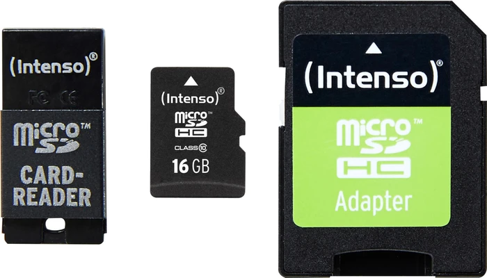 Intenso R20/W12 16GB USB-Kit, Class 10