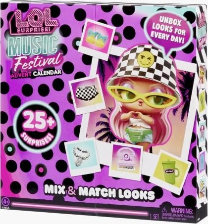 MGA Entertainment L.O.L. Surprise! Music Festival Mix & Match Adventskalender 2026