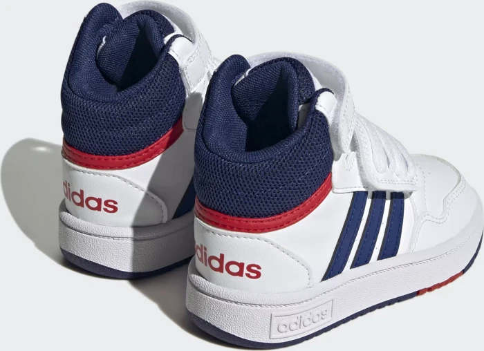 adidas Hoops Mid Baby cloud white/victory blue/better scarlet (Junior)