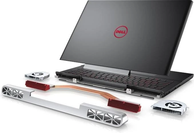 Dell Inspiron 15 Gaming 7566, Core i7-6700HQ, 16GB RAM, 128GB SSD, 1TB HDD, GeForce GTX 960M, DE