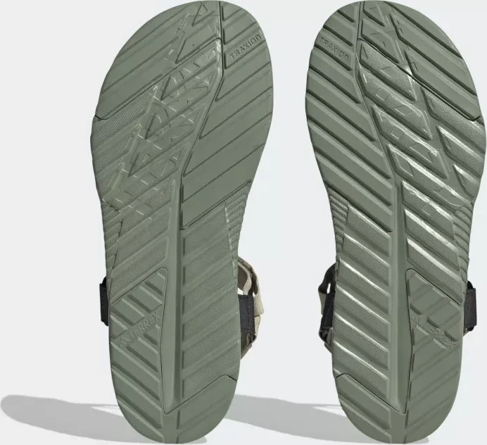 adidas Terrex Hydroterra Light Sandale silver green/savanna/silver dawn