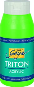 Kreul Solo Goya Triton Acrylic Acrylfarbe, fluoreszierend grün, 750ml