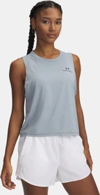 Under Armour Vanish Energy Crop Tanktop Funktionsshirt ärmellos downpour gray (Damen)