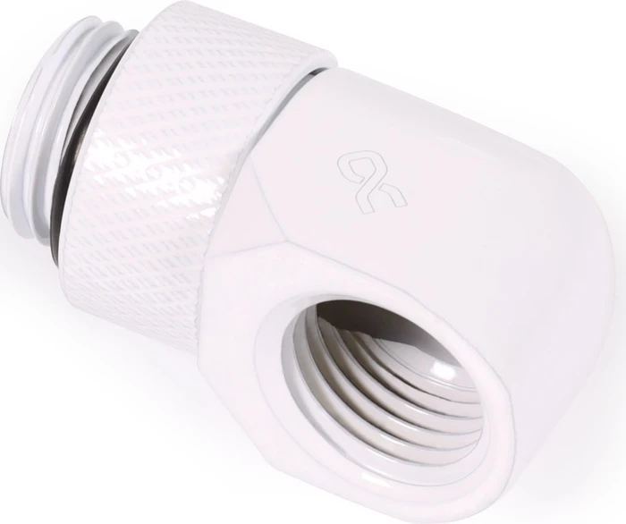 Alphacool Eiszapfen 90° L-Verbinder G1/4" AG auf G1/4" IG, white, 4er-Pack