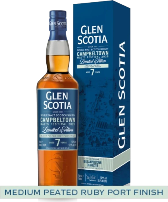 Glen Scotia Limited Edition Campbeltown Malts Festival 2026 700ml