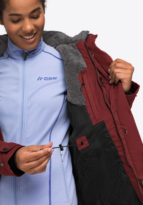 Maier Sports Lisa 2.1 Funktionsmantel sun dried tomato (Damen)