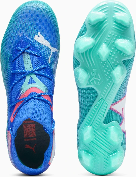 Puma Future 7 Ultimate FG/AG bluemazing/puma white/electric peppermint
