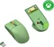 8BitDo Retro R8 Mouse mit Ladestation, Forest Wonder, grün, USB/Bluetooth Vorschaubild