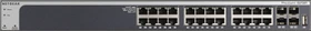 Netgear ProSAFE XS700 Rackmount 10G Smart Switch, 24x RJ-45, 4x SFP+ (XS728T-100)