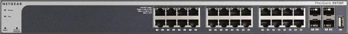 Netgear ProSAFE XS700 Rackmount 10G Smart Switch, 24x RJ-45, 4x SFP+