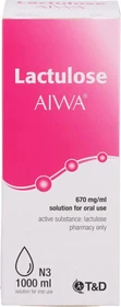 Lactulose AIWA 670mg/ml Lösung zum Einnehmen, 1l