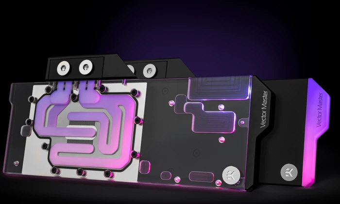 EK Water Blocks Quantum Line EK-Quantum Vector Master RX 6800XT/6900XT D-RGB, Nickel, Acryl