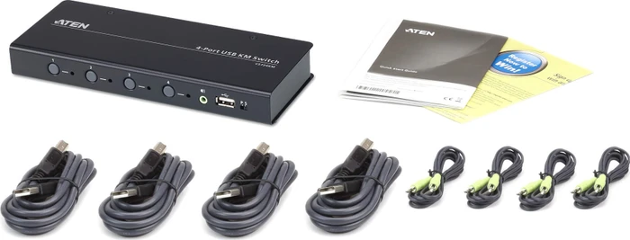 ATEN CS724KM 4-Port USB Boundless KM Switch