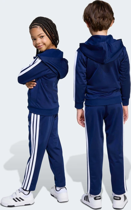 adidas Essentials Trainingsanzug dark blue/white (Junior)