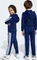 adidas Essentials Trainingsanzug dark blue/white (Junior) Vorschaubild