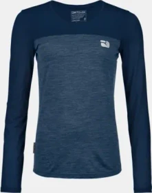 Ortovox 150 Cool Logo Funktionsshirt langarm deep ocean (Damen)