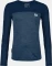 Ortovox 150 Cool Logo Funktionsshirt langarm deep ocean (Damen) Vorschaubild