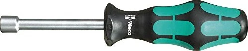 Wera Kraftform Plus Serie 300 395 HO zöllig Außensechskant Schraubendreher zöllig, 3/16"x90mm
