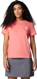 Columbia Rolling Bend mit Grafik T-Shirt kurzarm alpenglow/stacked gem (Damen)