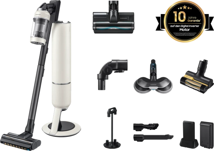 Samsung Bespoke Jet AI Akku+ Wet&Clean Akku-Handstaubsauger inkl. Absaugstation