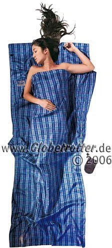 Cocoon TravelSheet Seide Innenschlafsack rhino/cornflower