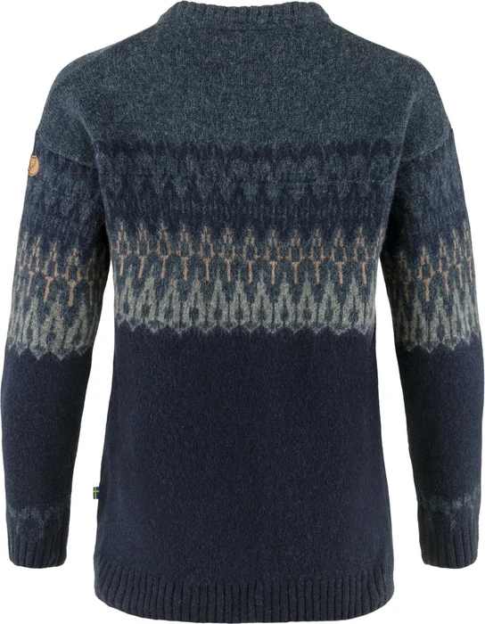 Fjällräven Övik Path Strickpullover dark navy/navy (Damen)
