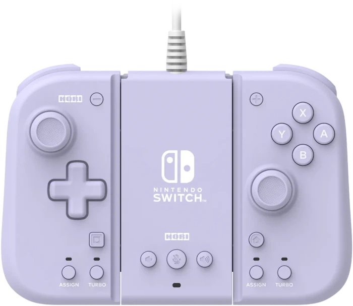 Hori Split Pad Compact Attachment Set lavender (Switch)