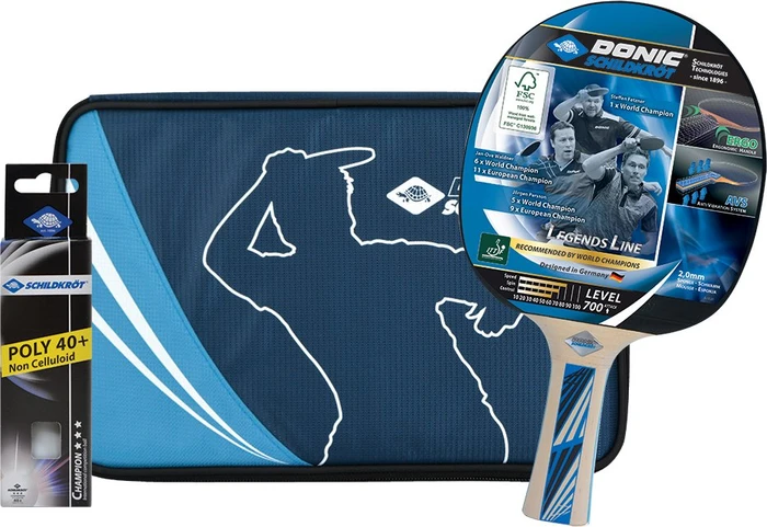 Donic Schildkröt Legends 700 FSC Tischtennis-Set