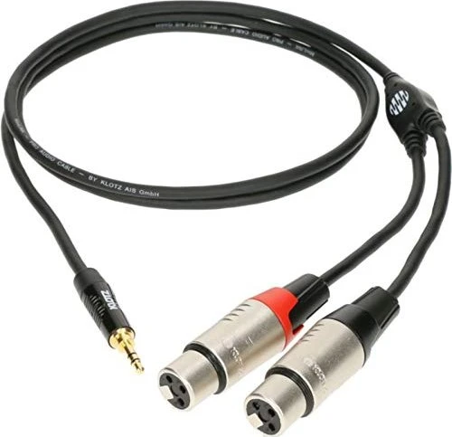 Klotz MiniLink 3.5mm Klinke/2x XLRf 1.8m