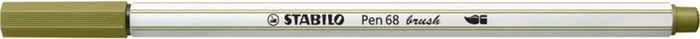 STABILO Pen 68 brush schlammgrün