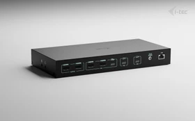 i-tec KVM Dock PRO for Three Hosts, 3x USB-C 3.1 [Buchse] (C31KVMDOCKPDPRO)