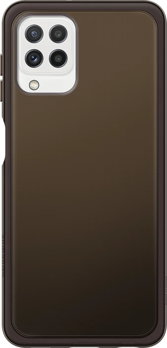 Samsung Soft Clear Cover für Galaxy A22 schwarz