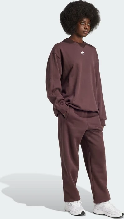 adidas Essentials Loose Trainingshose lang shadow brown (Damen)