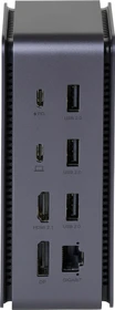 eSTUFF USB4 Pro Dual dock, USB4 [Buchse] (ES623015)