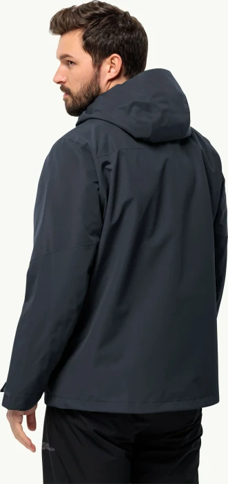 Jack Wolfskin Glaabach 3in1 Funktionsjacke night blue (Herren)