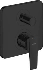 Hansgrohe Axor Citterio E Einhebel-Wannenmischer Unterputz mattschwarz