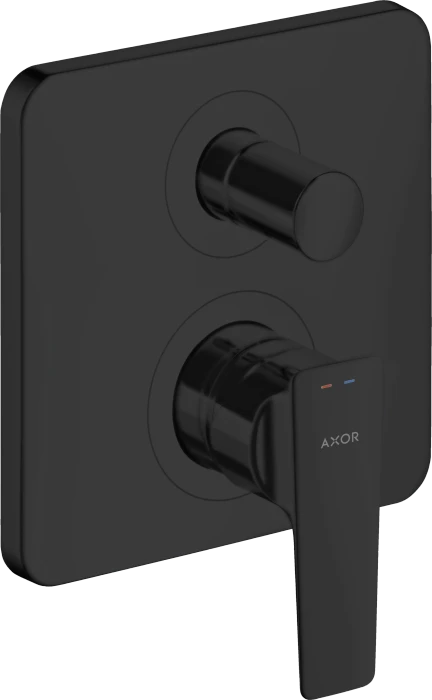 Hansgrohe Axor Citterio E Einhebel-Wannenmischer Unterputz mattschwarz