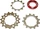 SunRace Ersatz-Ritzel 11, 13, 15 Zähne SPCS10 silber (SPCS10M)