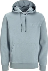 Jack & Jones Logo Hoodie goblin blue (Herren)
