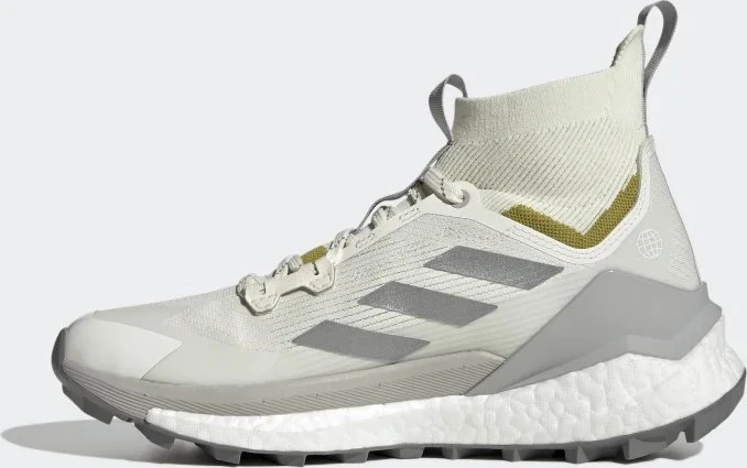 adidas Terrex x and Free Hiker 2.0 off white/matte silver/linen green (Damen)