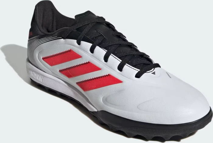 adidas Copa Pure III League TF cloud white/lucid red/core black