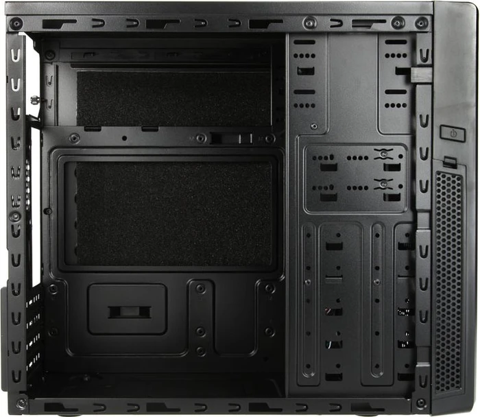 SilverStone Precision PS09 schwarz, schallgedämmt